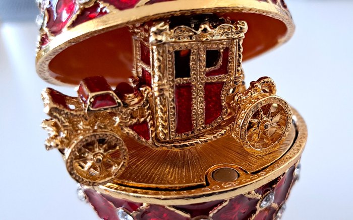 Box faberge style for sale  