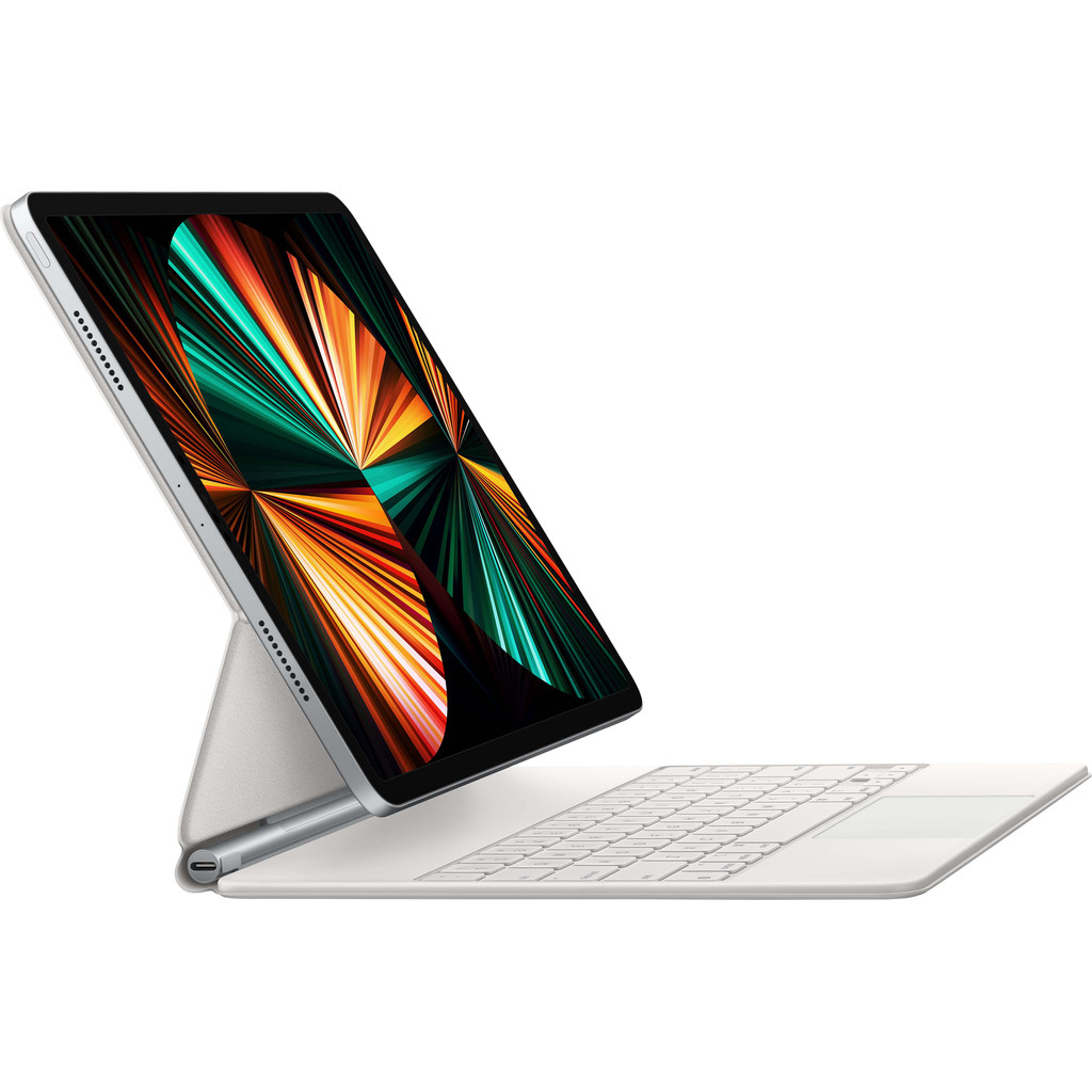 Tweedekans Apple Magic Keyboard iPad Pro 12.9 inch (2021)/(2020) QWERTY Wit Tweedehands