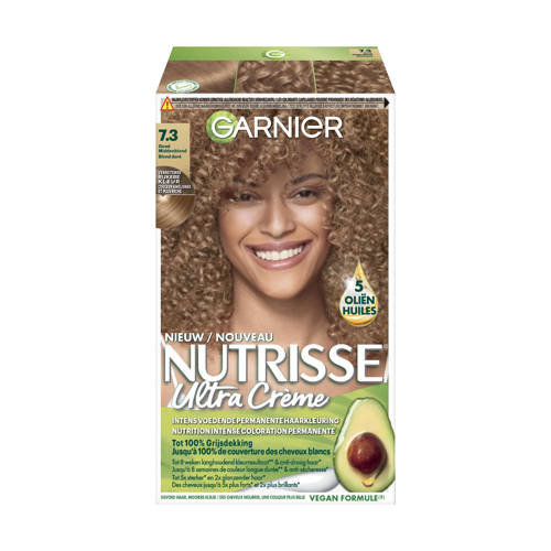 Wehkamp Garnier Nutrisse Crème haarkleuring - 7.3 Goudblond aanbieding