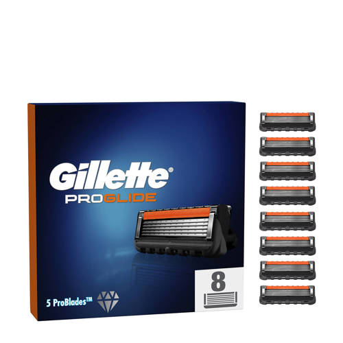 Wehkamp Gillette ProGlide - 8 scheermesjes aanbieding