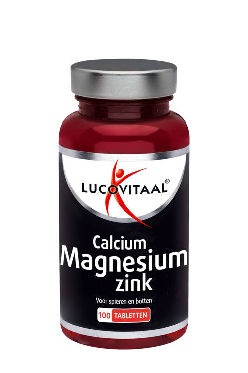 Wehkamp Lucovitaal Calcium Magnesium Zink - 100 tabletten aanbieding